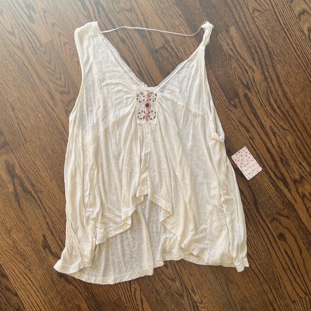 NWT Free People beaded tank